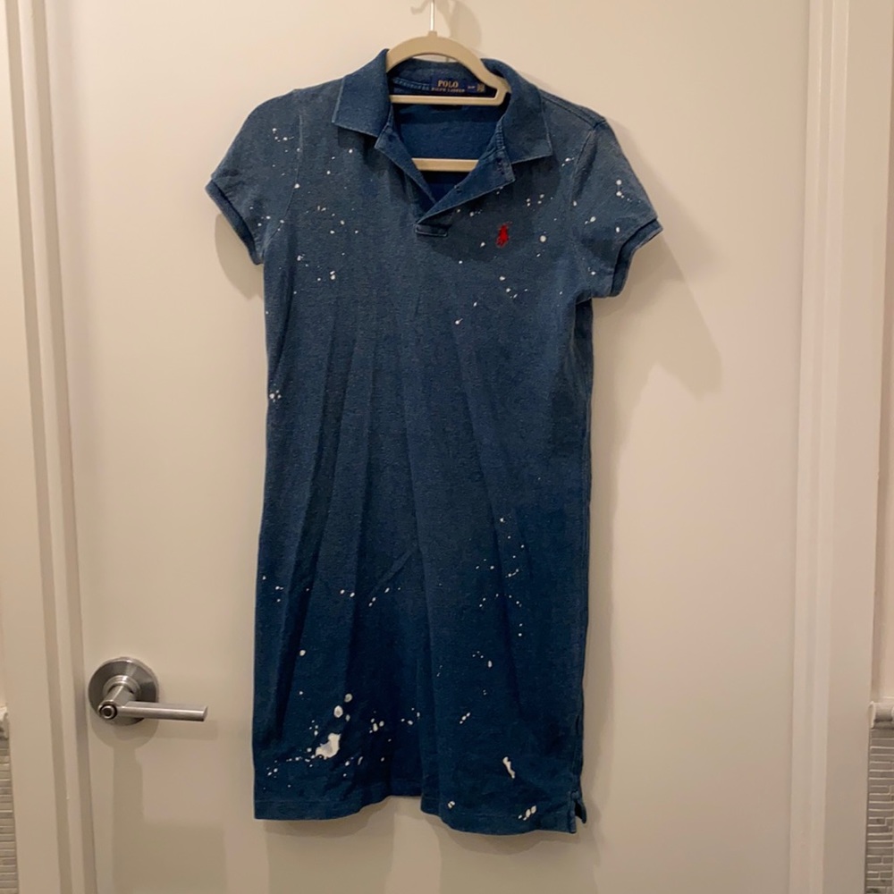 Unique Ralph Lauren skinny polo dress. Never been worn